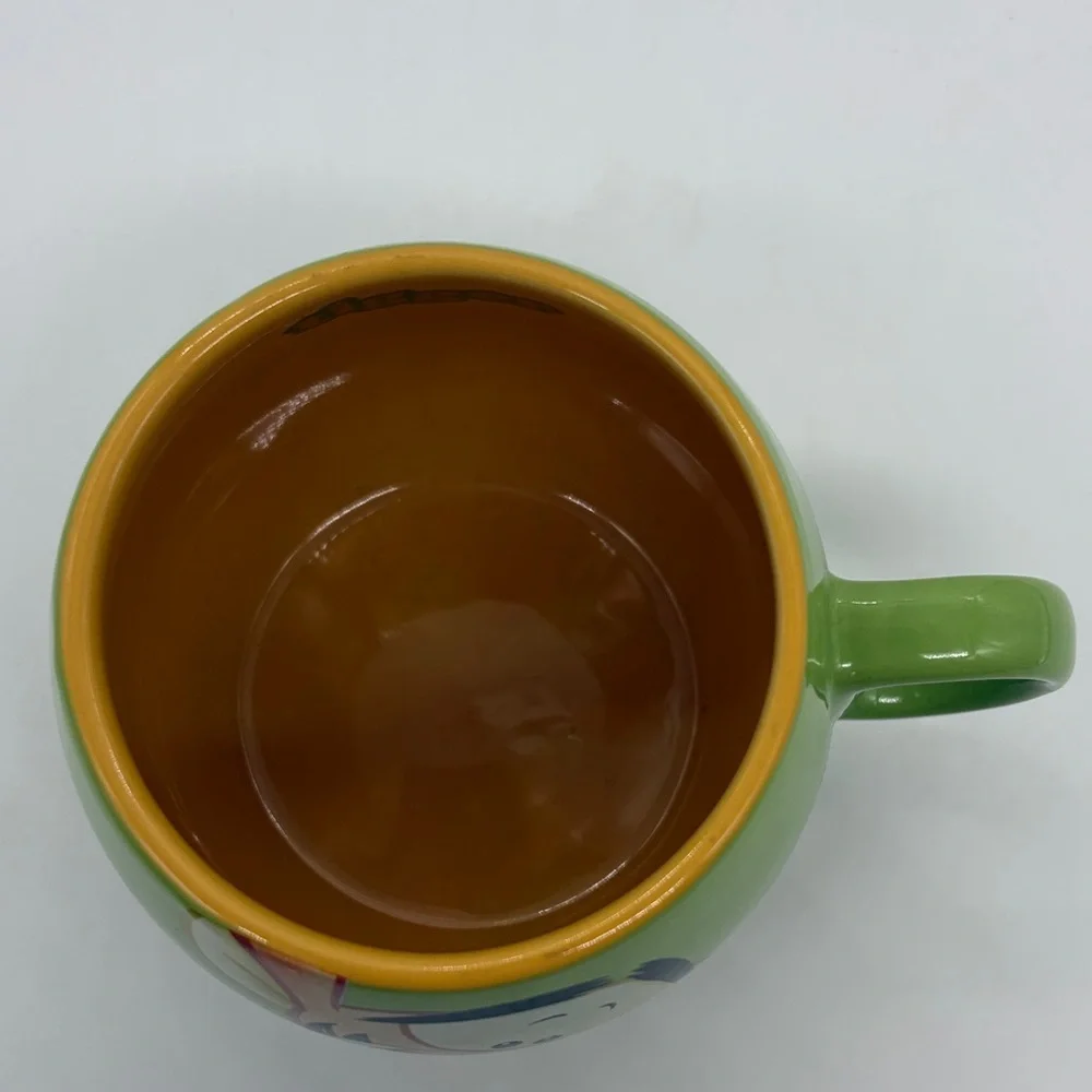 Disney Official Winnie The Pooh Tigger Green Barrel Mug Cup Tiger Walt Disney - Picture 4 of 4